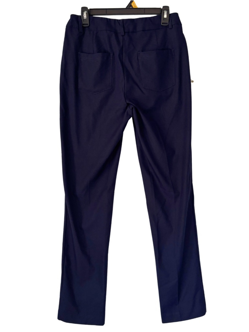 3/$20 Tapata Women's Straight Leg Pants in Navy Blue - Picture 2 of 3
